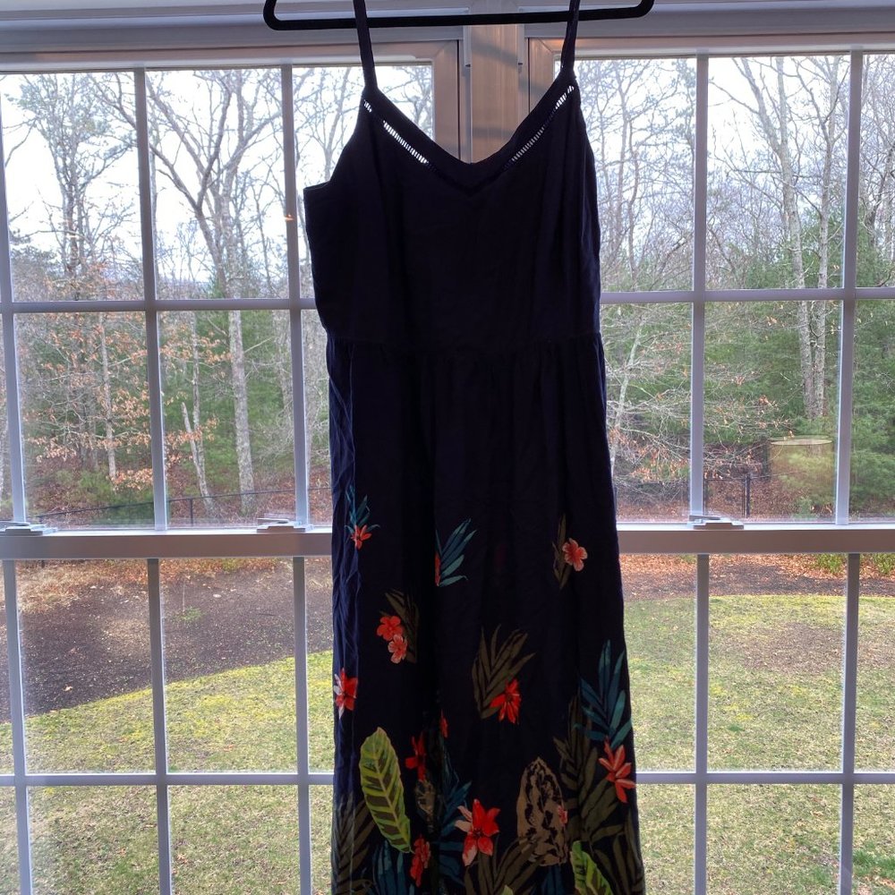 Flower Printed mid length dress